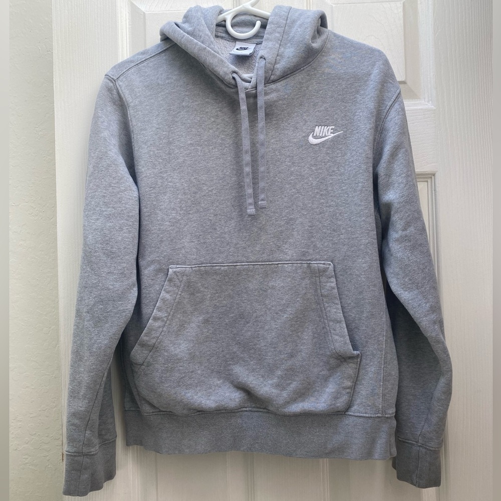 NIKE | Kids Gray Pullover Hoodie Small - Picture 13 of 14